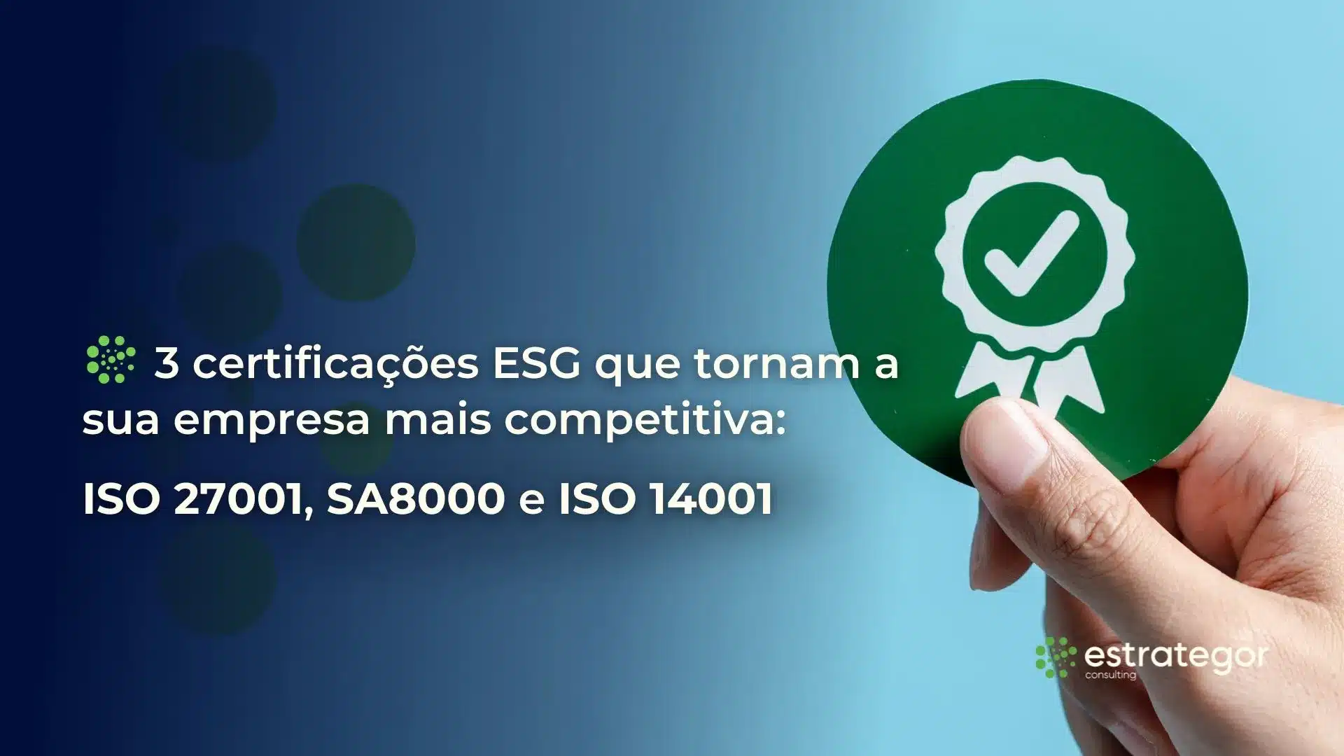 certificações ESG